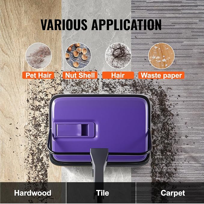 Happybuy Manual Carpet Sweeper - Image 6