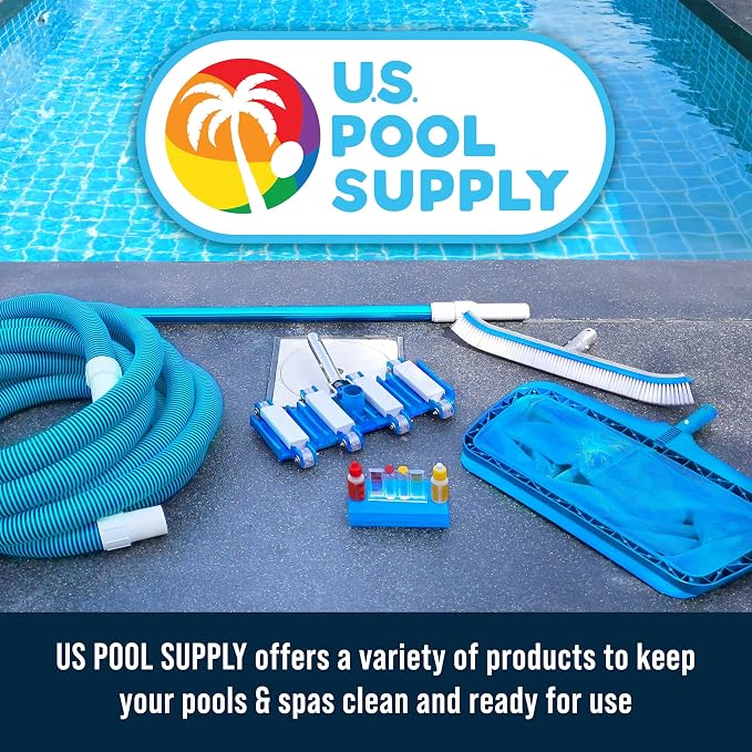 U.S. Pool Supply Hand-Held Pool Scrub Brush, 2 Pack - Image 6