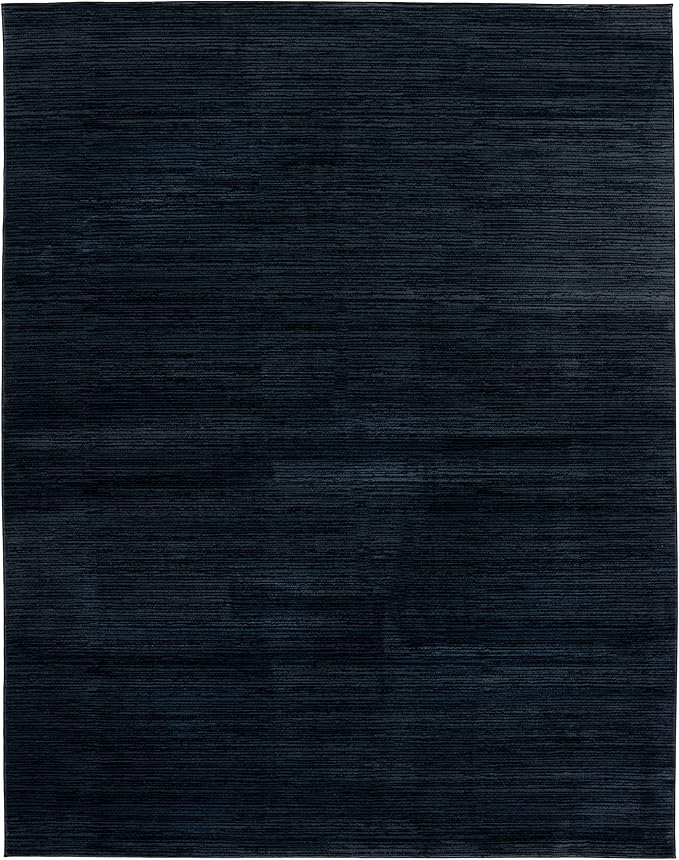 SAFAVIEH Area Rug 8x10 - Vision Collection - Large - Black, Modern Ombre Design, Non-Shedding & Easy to Clean, Ideal for Living Room, Bedroom, Dining Space (VSN606Z)