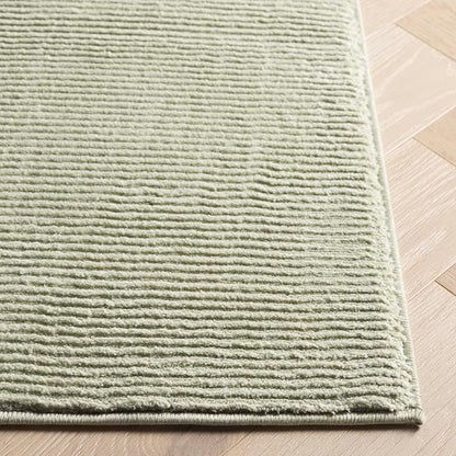 SAFAVIEH Revive Collection Area Rug - 4' x 6', Sage, Transitional Design, Stain Resistant, Ideal for High Traffic Areas in Living Room, Bedroom & Dining Room (REV102W-4)