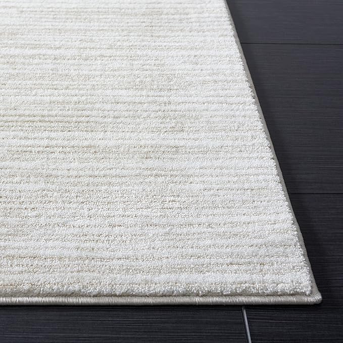 SAFAVIEH Vision Collection Runner Rug - 2'2" x 18', Ivory, Modern Ombre Design, Non-Shedding & Easy to Clean, Ideal for Foyer, Hallway, Bedroom (VSN606J)