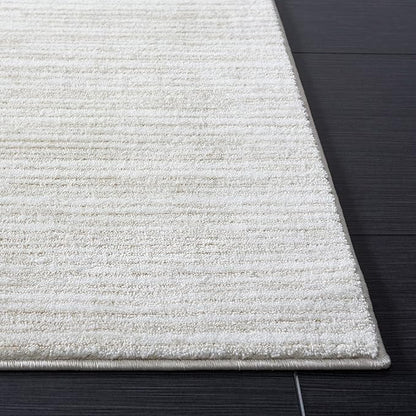 SAFAVIEH Vision Collection Runner Rug - 2'2" x 8', Ivory, Modern Ombre Design, Non-Shedding & Easy to Clean, Ideal for Entryway, Foyer, Bedroom, Hallway (VSN606J)
