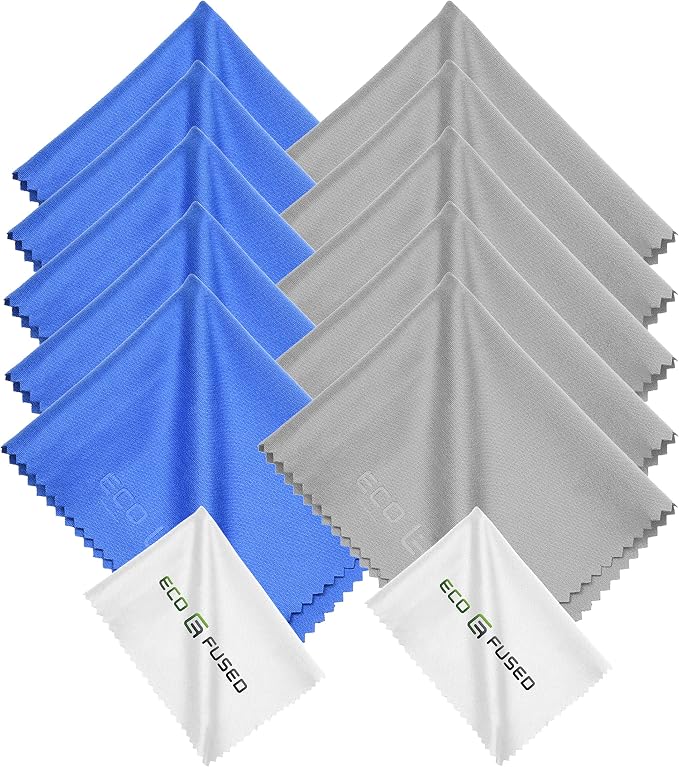 Eco-Fused Microfiber Cleaning Cloths by Eco-Fused