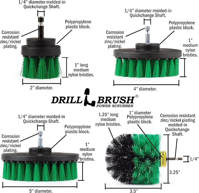 Kitchen Drill Brush Set - Image 8
