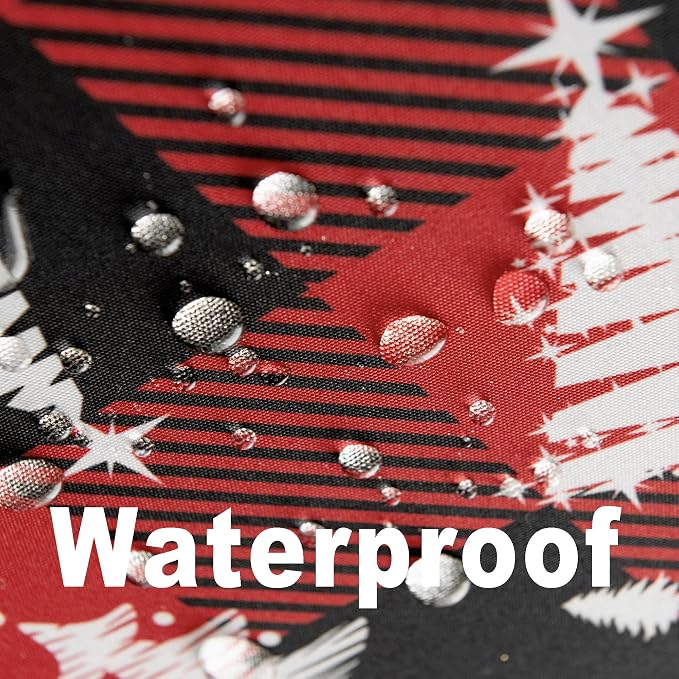 Waterproof Christmas Tree Tablecloth Fabric - Image 4