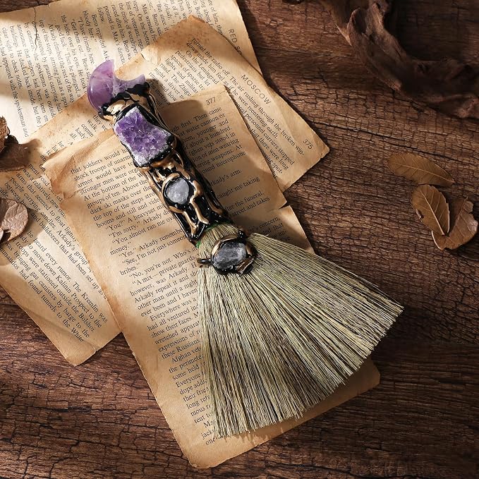 Crystal Witch Altar Broom - Image 2
