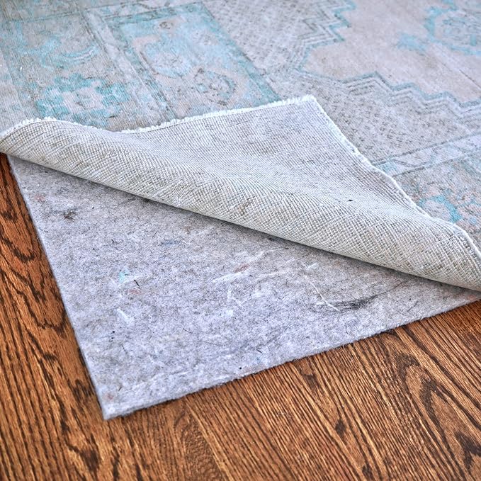 RUGPADUSA - Dual Surface - 5'3" x 7'6" - 1/8" Thick - Felt + Rubber - Non-Slip - Image 2