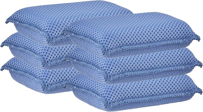 Microfiber Non-Scratch Dish & Kitchen Scrubber Heavy-Duty Household Cleaning by Superio