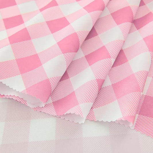 Waterproof Plaid Tablecloth Fabric - Image 2