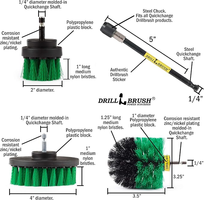 Drill Brush Household Cleaners - Image 5