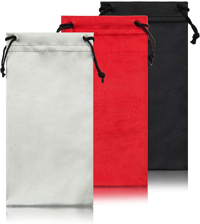 TRIUMPH VISION Soft Eyeglass Pouch 3 Pack by TRIUMPHVISION
