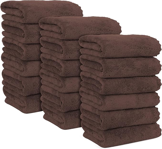 MOONQUEEN 18 Pack Premium Hand Towels by MOONQUEEN
