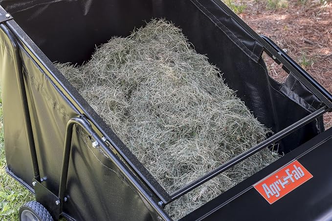 Agri-Fab 45-0570 30" Push Behind Lawn Sweeper, 12 cu. ft Hopper Bag Capacity; - Image 3