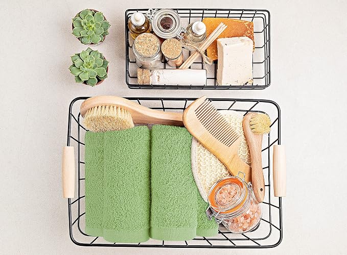 Utopia Towels 24 Pack Cotton Washcloths Set, 100% Ring Spun Cotton, Highly - Image 6