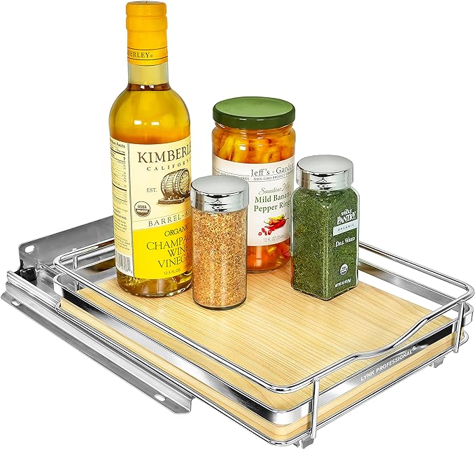 LYNK PROFESSIONAL® Élite™ Pull Out Spice Rack Organizer by LYNKPROFESSIONAL