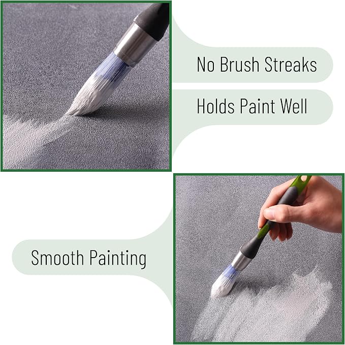 Bates- Trim Paint Brush, 0.75" Inch, Trim Brushes - Image 5