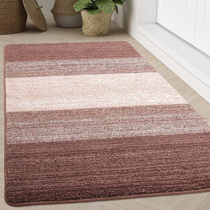 Kitinjoy Indoor Outdoor Door Mat, 71x47 Non-Slip Absorbent Dirt Trapper by Kitinjoy