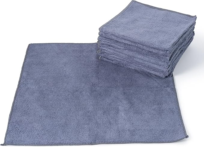 USANOOKS Microfiber Cleaning Cloth Grey - Image 3