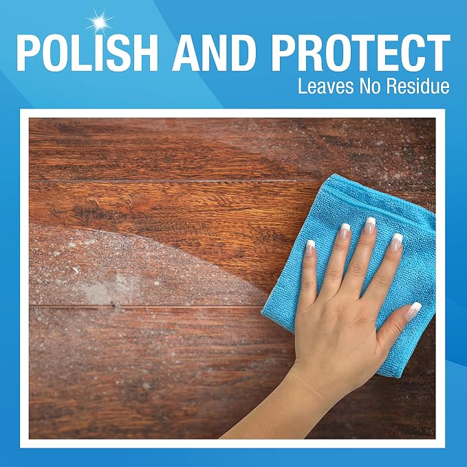 MiracleWipes for Wood Surfaces, Remove Dirt and Grime Buildup, and Polish - Image 2