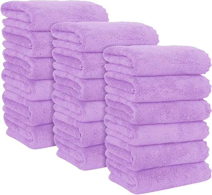 MOONQUEEN 18 Pack Premium Hand Towels by MOONQUEEN