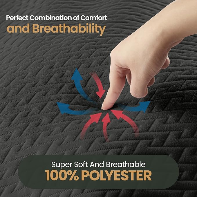 Utopia Bedding Waterproof Mattress Protector Queen Size, Premium 3D Air Soft - Image 4