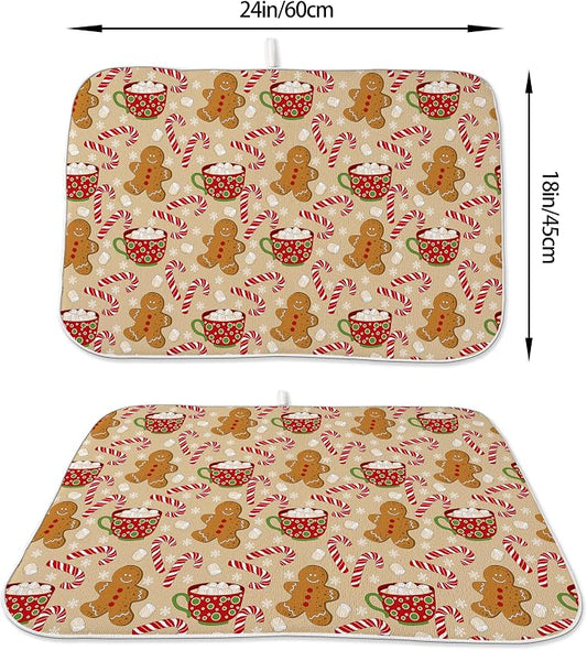 Christmas Drying Mat 18x24 Inches - Image 2