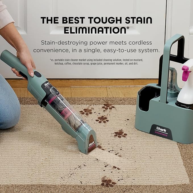 Shark StainForce Cordless Portable Spot, & Odor Remover System - Image 2