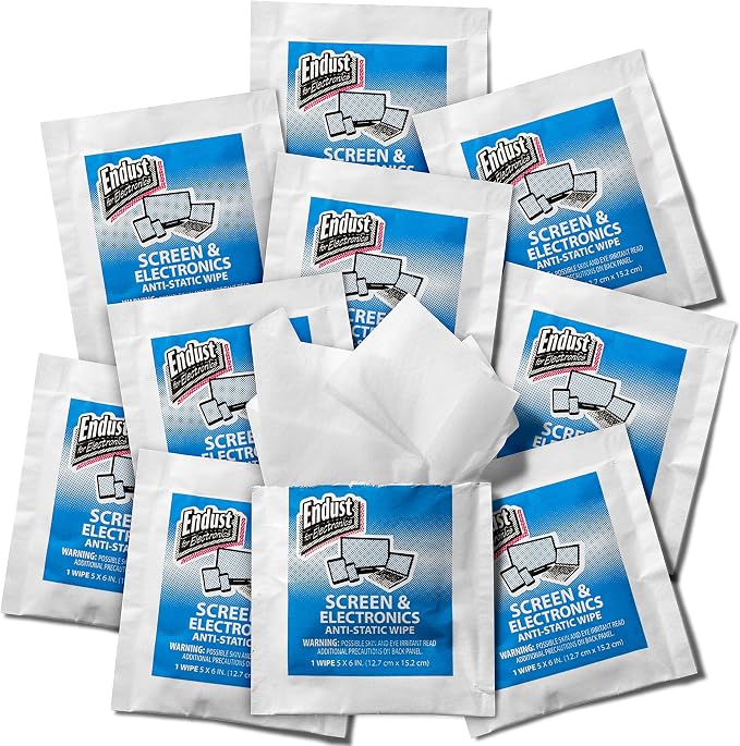 Endust for Electronics; Individually Wrapped, Anti-Static, Screen & Electronics - Image 4