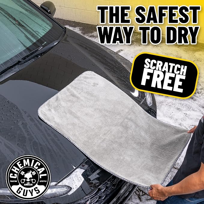 Chemical Guys Woolly Mammoth Large Microfiber Drying Towel - Image 9