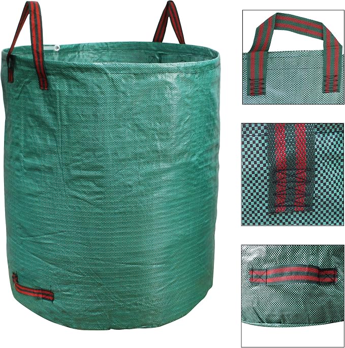 PHYEX Professional 4-Pack 132 Gallon Gardening Bags - Image 2
