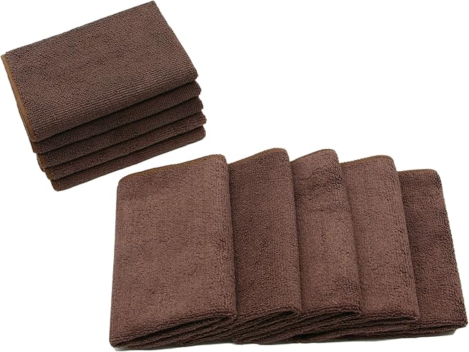 Microfiber Dish Cloths Fast Drying Kitchen Cleaning Cloth Dish Rags Dust Cloths - Image 3