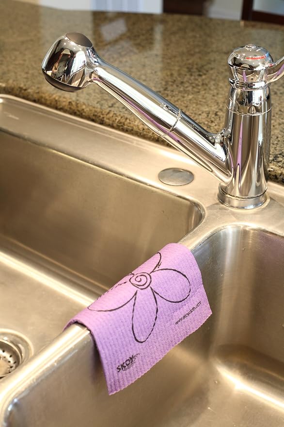 Skoy Cloth, Reusable Cleaning Cloths, Planet-Friendly, Dishwasher and Dryer-Safe - Image 8