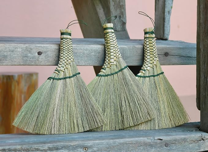 Small Whisk Broom9.5 Handheld Brush Whisks Away Dust, Dirt & Debris Brush Hanger - Image 7