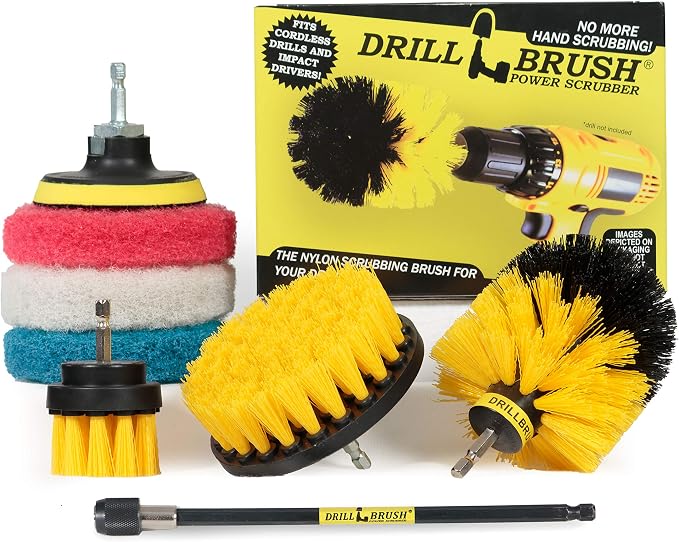 Drillbrush Power Scrubber Brush Set by Drillbrush