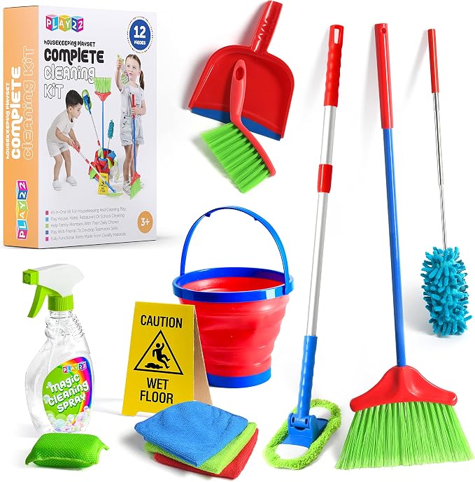 Play22 Kids Cleaning Set 12 Piece by Play22