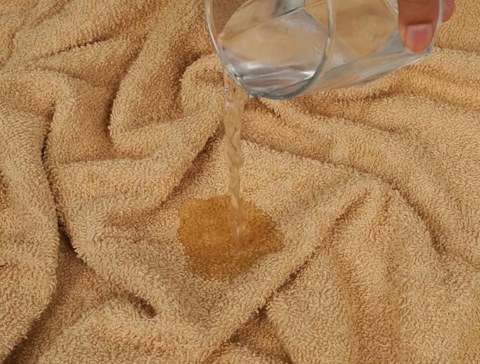 Basic Medium Bath Towels 24x48 Inches – Pack of 6 – Beige Color – Soft and - Image 5