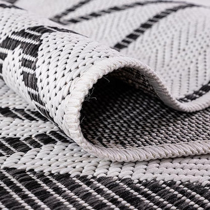 Keen Home Design Terrace Outdoor Throw Rug - 3x5 Washable Indoor/Outdoor Rug for Patio, Kitchen, Balcony, Beach, Garden, Deck and Porch, Size: 3'x5'