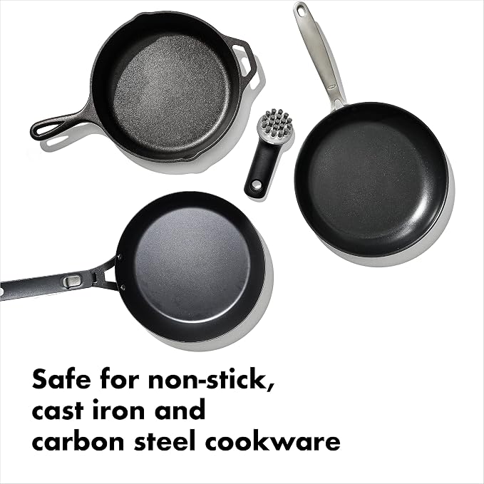OXO Good Grips Cast Iron Brush​ - Image 3