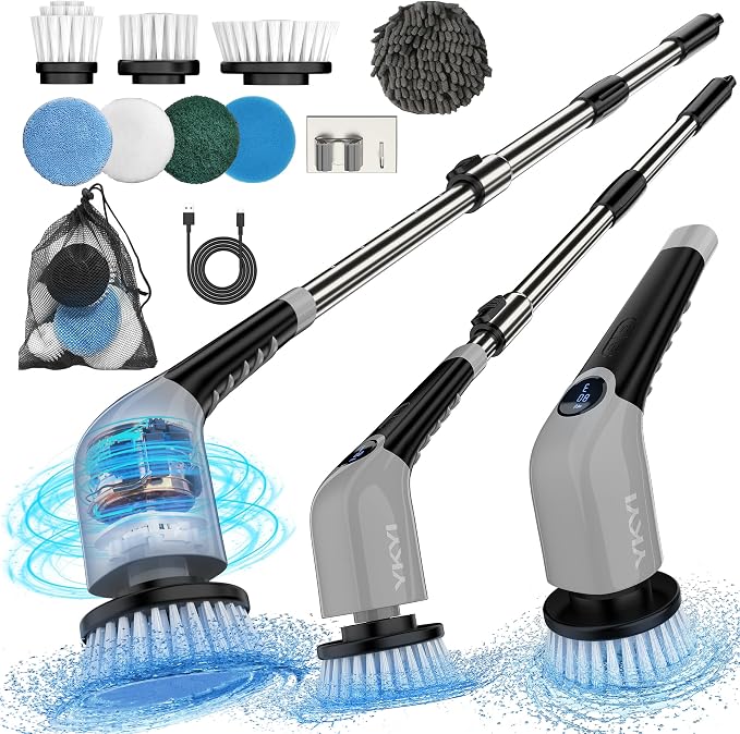 YKYI Electric Spin Scrubber-Cordless Power Scrubber by YKYI
