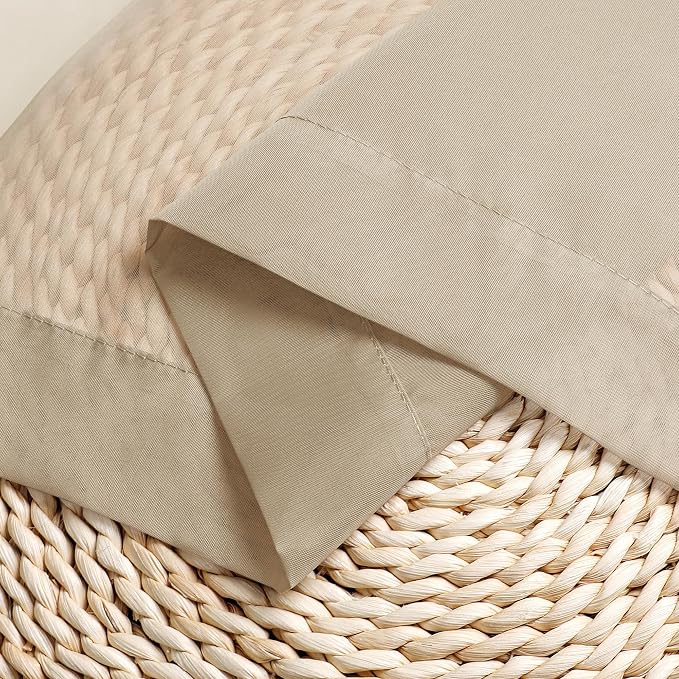 Chyhomenyc Sheer Taupe Valances - Image 9