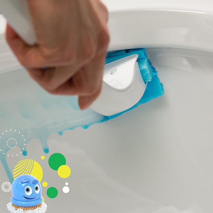 Scrubbing Bubbles Fresh Brush Flushables Refill, Citrus Action Scent, 10 Ct/pack - Image 5