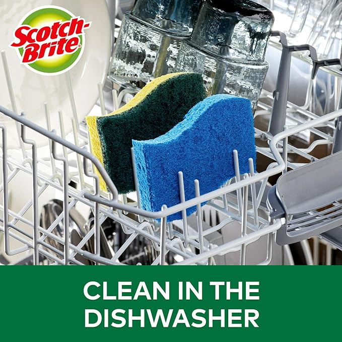 3M Heavy-Duty Kitchen Scrub Sponge, No Size - Image 6