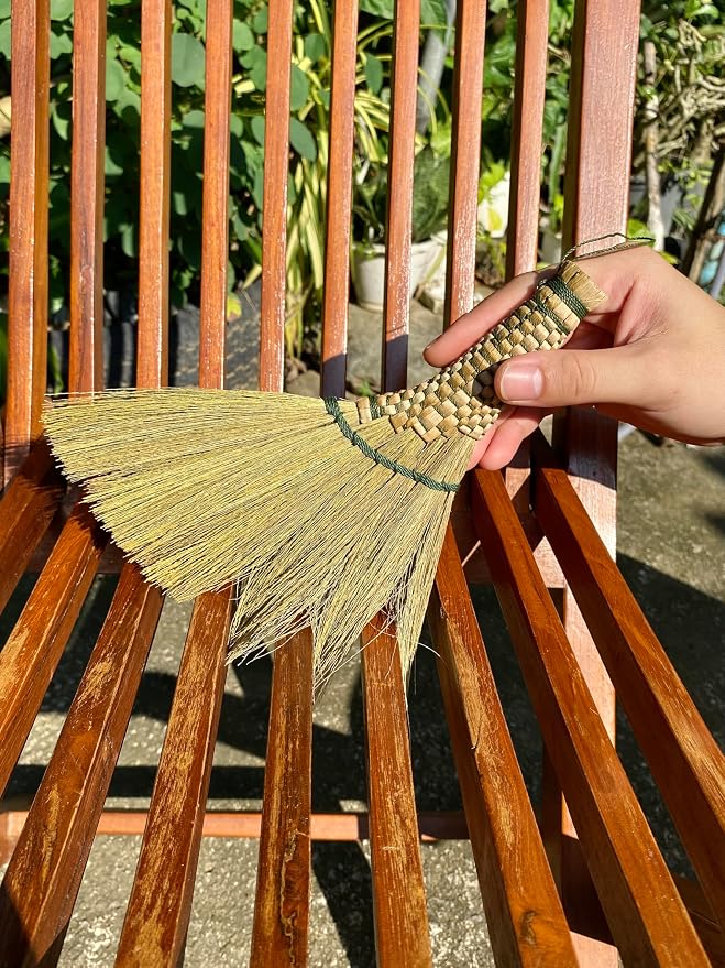 Small Whisk Broom9.5 Handheld Brush Whisks Away Dust, Dirt & Debris Brush Hanger - Image 4