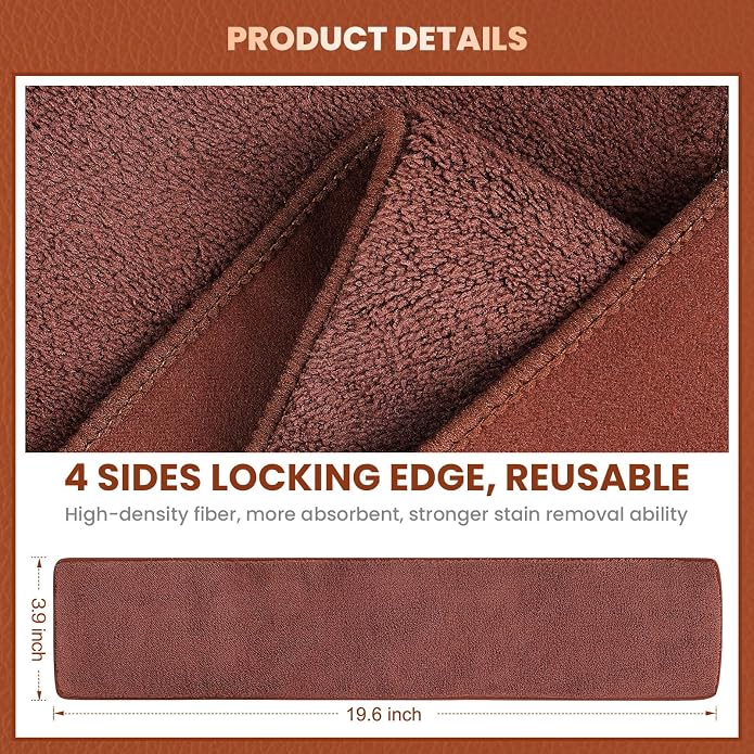 10 Pcs Shine Shoes Cloth Kit Polish Dauber Applicators Cleaning Leather Shoes - Image 2
