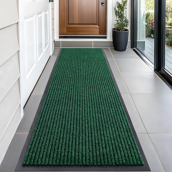 OLANLY Front Door Mat Indoor Outdoor Entrance, Waterproof Heavy Duty Doormat by OLANLY