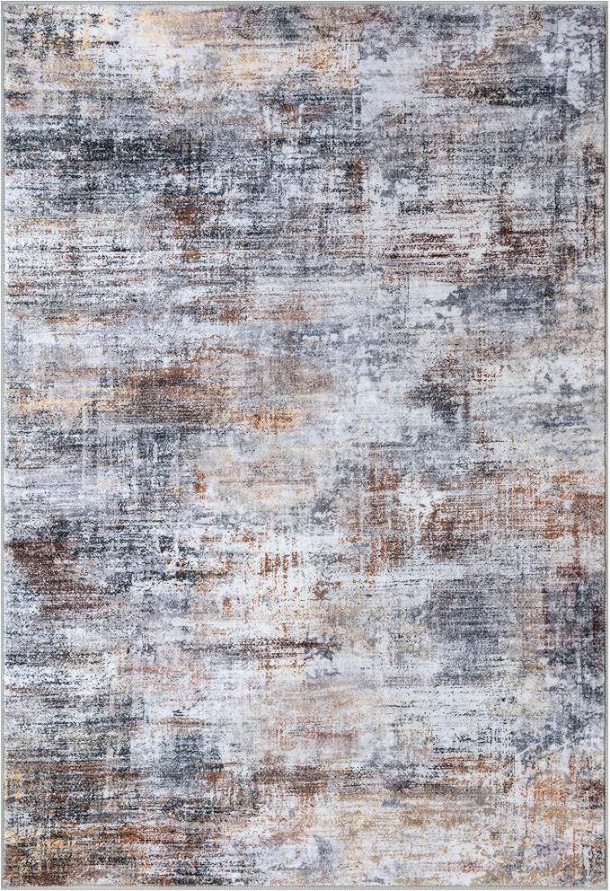 IOHOUZE Small Abstract Area Rug 2x3 Ft Entryway Rugs Washable Door Mat Indoor - Image 9