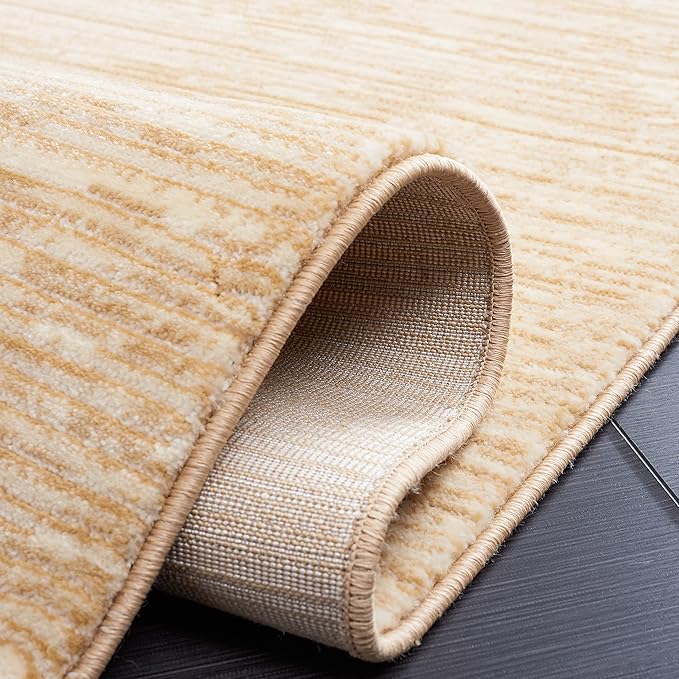 SAFAVIEH Area Rug 8x10 - Vision Collection - Large - Beige, Modern Ombre Design, Non-Shedding & Easy to Clean, Ideal for Living Room, Bedroom, Dining Space (VSN606H)