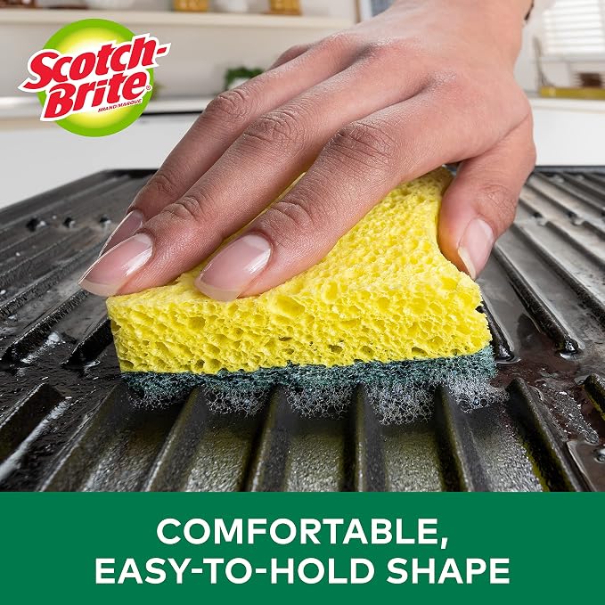 Scotch-Brite MMMHD3 Heavy Duty Scrub Sponge, 3 Per Pack - Image 7