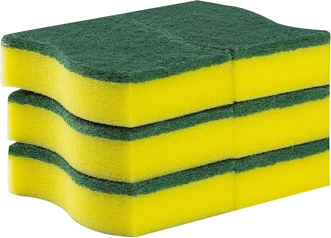 Heavy Duty Scrub Sponges by SCRUBIT – Kitchen Dish, Sink and Bathroom Cleaning - Image 6