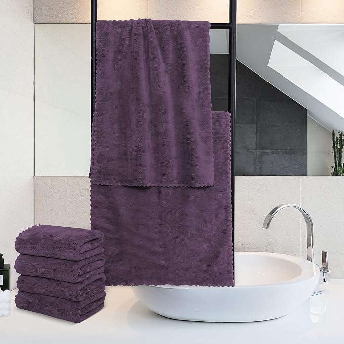 MOONQUEEN 6 Pack Premium Hand Towels - Image 3